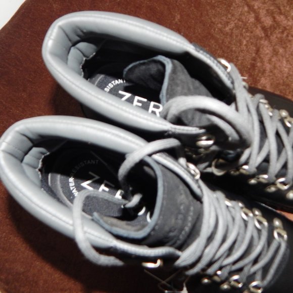 NIB Men's Cole Haan ZEROGRAND Waterproof Hiker C35594 Boots Black - Picture 5 of 7